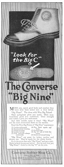 Converse Big Nine "Look for the Big C"