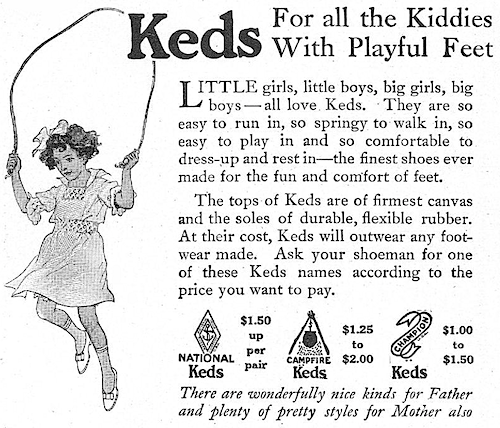Keds "Keds For all the Kiddies With Playful Feet"