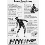 PUMA basket “I steal for a living by ‘Clyde’ Frazier”