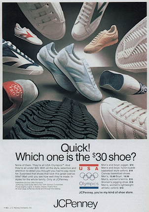 JCPenney shoes “Quick! Which one is the 