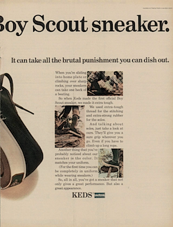 Keds The official Boy Scout sneakers