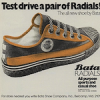 Bata RADIALS “Test drive a pair of Radials!”