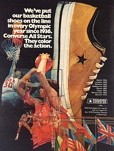 Converse All Star "They color the action."