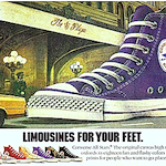 Converse All Star “LIMOUSINES FOR YOUR FEET.”