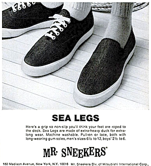 Mr. Sneekers “SEA LEGS”