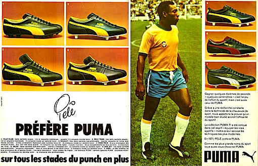 Puma "Pelé PRÉFÈRE PUMA"