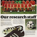 adidas Rosario soccer boot 78 / Tango “Our research staff”