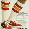 Converse One Star suede / Wigwam socks “The best double coverage on the court. Wigwam Socks and Converse All Stars.”