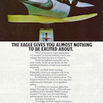 Nike Eagle road racing shoes “THE EAGLE GIVES YOU ALMOST NOTHING TO BE EXCITED ABOUT.”