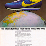 Nike Elite running shoes “THE RACING FLAT THAT TOOK ON THE WORLD AND WON.”