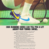 Nike Wimbledon tennis shoes “OUR RUNNING SHOES CAN TELL YOU A LOT ABOUT OUR TENNIS SHOES.”