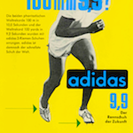 adidas 9,9 track shoes “100 m in 9,9”