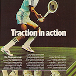 adidas Nastase tennis shoes “Traction in action”