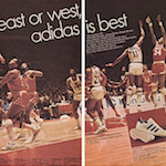 adidas Superstar / Americana basketball shoes “east or west adidas is best”