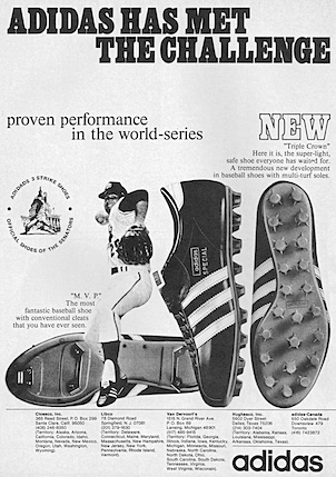 adidas Triple Crown / M.V.P. baseball shoes