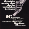 adidas Azteca Gold track shoes “the golden wonder shoe also the fastest shoe in Mexico”