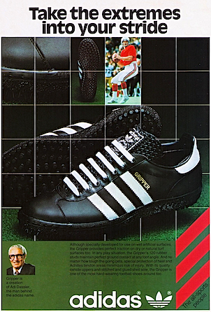 adidas Gripper football shoe