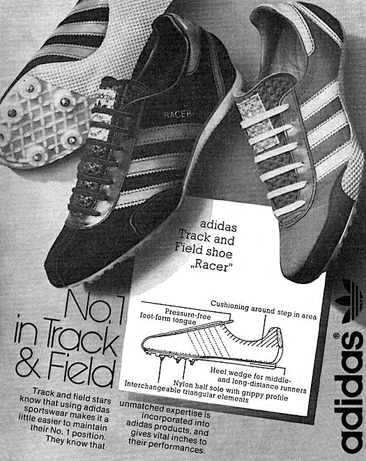 adidas Racer track & field shoes