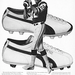 Puma Joe Namath #143 / #1650 football shoes “Joe Namath plays in Pumas.”