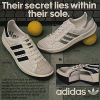 adidas Grand prix / Bettina tennis shoes “Their secret lies within their sole.”