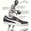 Walt ‘Clyde’ Frazier and Puma Clyde basket shoes “There are some good reasons why I lace into Puma shoes.”