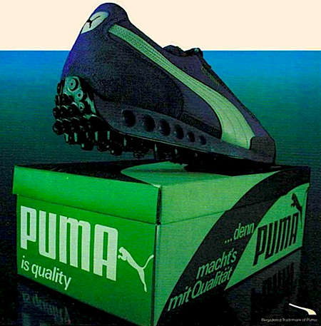 PUMA. OUR STORY IS ON THE BOX.