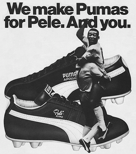 Puma Soccer shoes for Pele