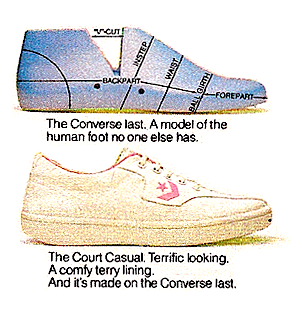 Converse Chris Evert tennis shoes