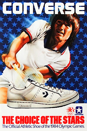 Converse Jimmy Connors tennis shoes