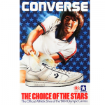 Converse Jimmy Connors tennis shoes “The choice of the stars”