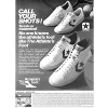 Converse tennis shoes & basketball shoes “Call your shots! Tennis or basketball”