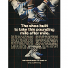 JCPenney shoes “The shoe built to take this pounding mile after mile.”
